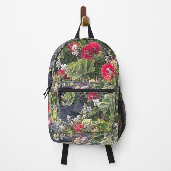 Item preview, ʻŌhiʻa Lehua Red Blossoms Hawaii designed and sold by TrisaThyme.