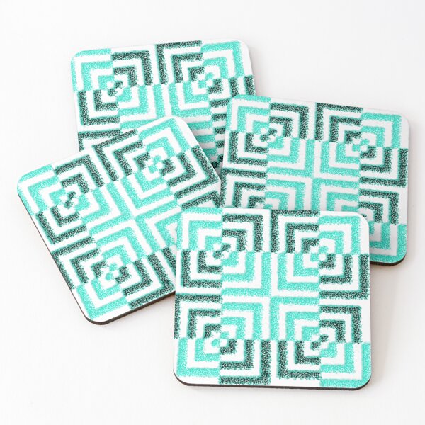 Item preview, Complementary Concentric Squares designed and sold by TresCeroTres.