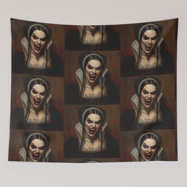 Item preview, Countess of Blood vintage style painting designed and sold by Vintage Designs +.