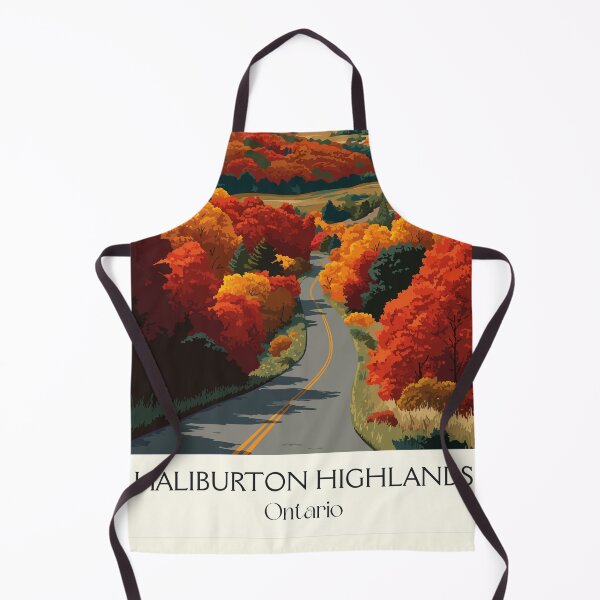 Item preview, Haliburton Highlands Ontario | Scenic Autumn Drive Art designed and sold by TuncGK.