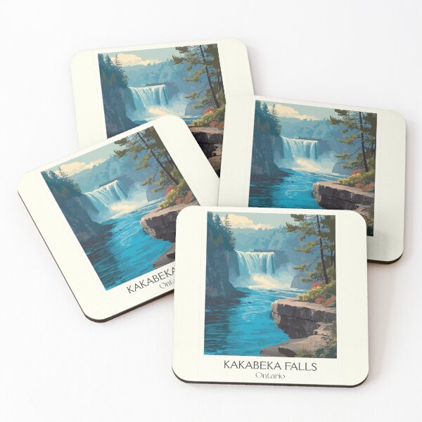Item preview, Kakabeka Falls Ontario | Niagara of the North Art Print designed and sold by TuncGK.