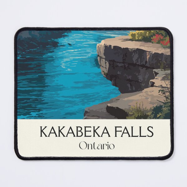 Item preview, Kakabeka Falls Ontario | Niagara of the North Art Print designed and sold by TuncGK.