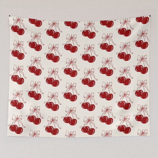 Item preview, cherry coquette bows 1 designed and sold by quinnhopp.
