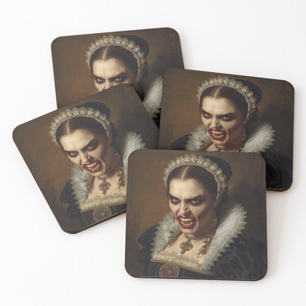 Item preview, Countess of Blood vintage style painting designed and sold by Vintage Designs +.
