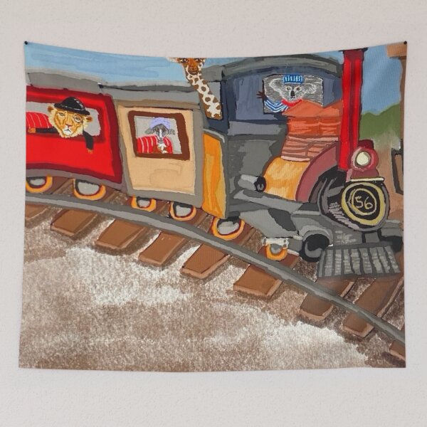Item preview, Train Ride designed and sold by pinkyjainpan.