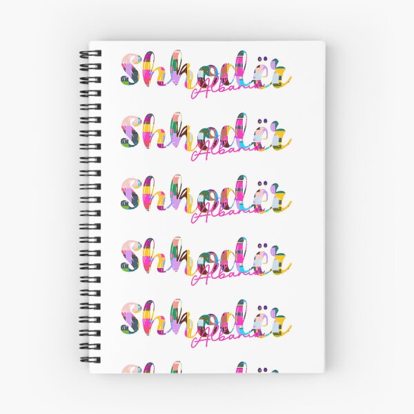 Item preview, Shkodër, Albania, Vibrant Abstract City Typography Art designed and sold by Wanderful-roads.