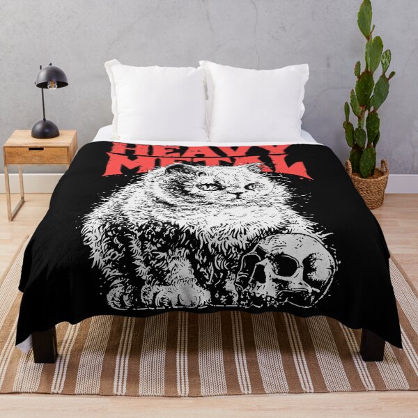 Item preview, Heavy Metal Cat – Cute but Deadly designed and sold by Absyntart.