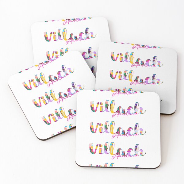 Item preview, Villach, Austria, Vibrant Abstract City Typography Art designed and sold by Wanderful-roads.