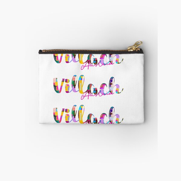 Item preview, Villach, Austria, Vibrant Abstract City Typography Art designed and sold by Wanderful-roads.