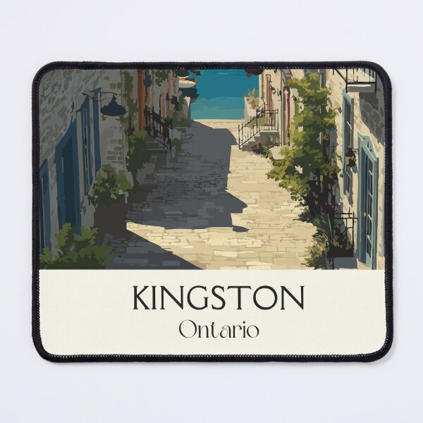 Item preview, Kingston Ontario | Historic Limestone City Art Print designed and sold by TuncGK.