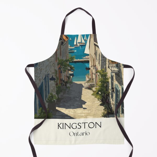 Item preview, Kingston Ontario | Historic Limestone City Art Print designed and sold by TuncGK.