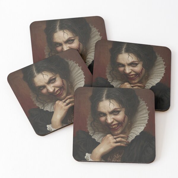 Item preview, Countess of Blood vintage style painting designed and sold by Vintage Designs +.