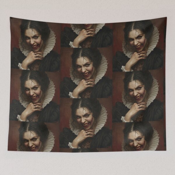Item preview, Countess of Blood vintage style painting designed and sold by Vintage Designs +.