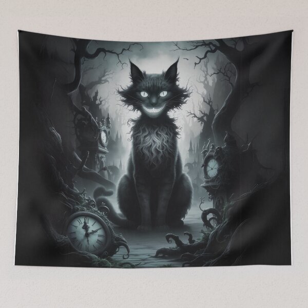 Item preview, Cheshire Night in Gothic Forest designed and sold by FusiTink.