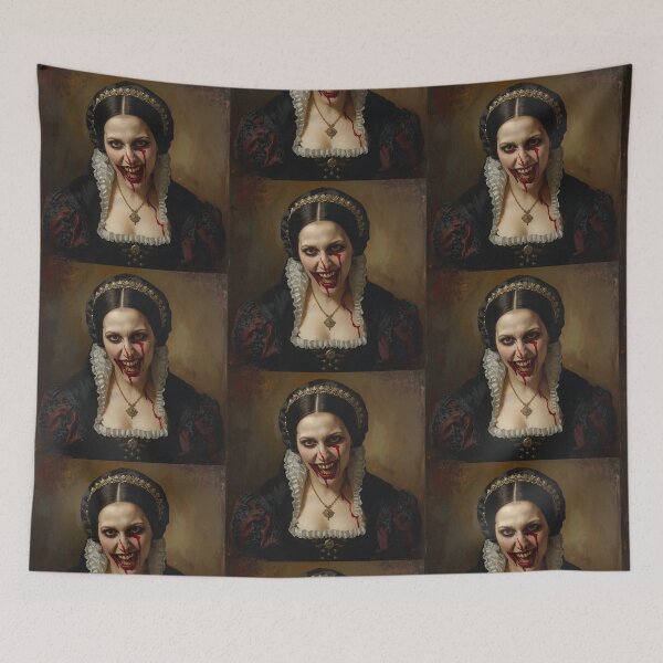 Item preview, Countess of Blood vintage style painting designed and sold by Vintage Designs +.