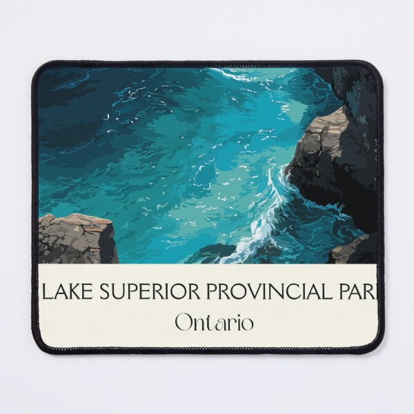 Item preview, Lake Superior Provincial Park | Agawa Rock Coastline Art designed and sold by TuncGK.