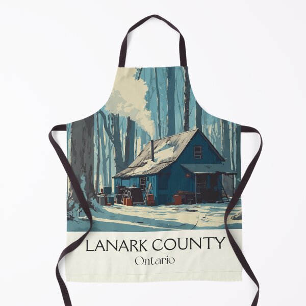 Item preview, Lanark County Ontario | Maple Syrup Sugar Shack Art designed and sold by TuncGK.