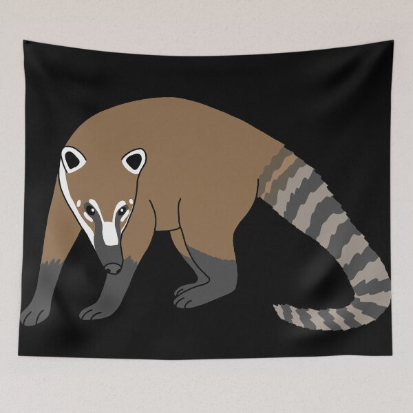 Item preview, Western Mountain Coati designed and sold by Leapingdoe.