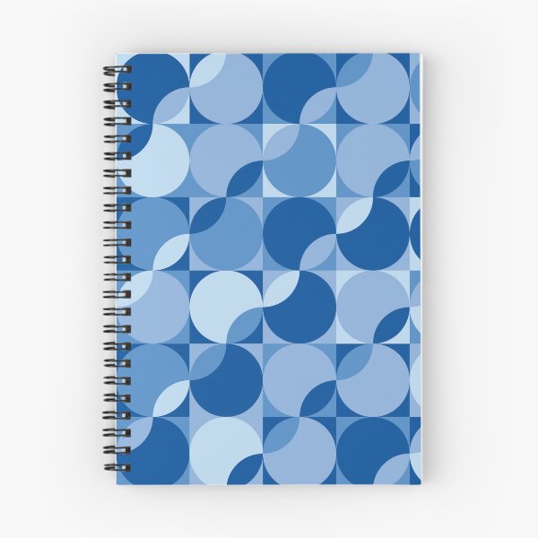 Item preview, Midcentury audaz (paleta azul pop) designed and sold by quinnhopp.