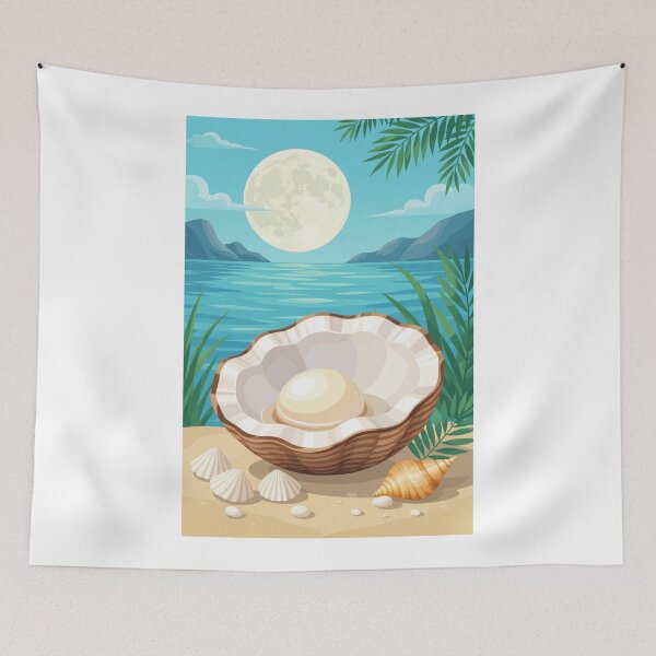 Item preview, The Pearl In the Coconut by the Seaside designed and sold by ArtQueen777.