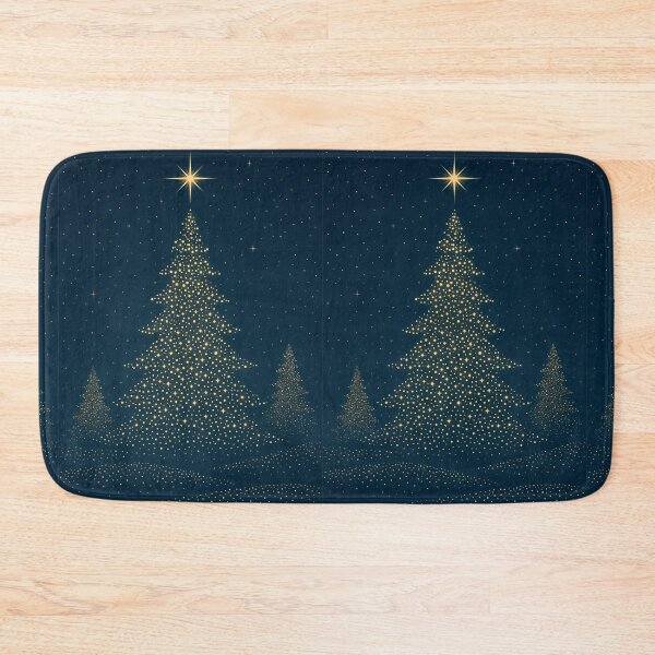 Item preview, Celestial Glow – Modern Christmas Trees designed and sold by Ewa Miller.