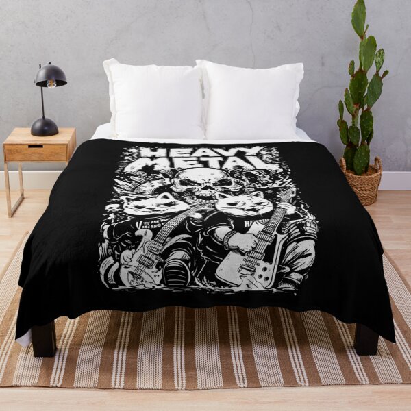 Item preview, Heavy Metal Cats Band – Rock ’n’ Purr designed and sold by Absyntart.