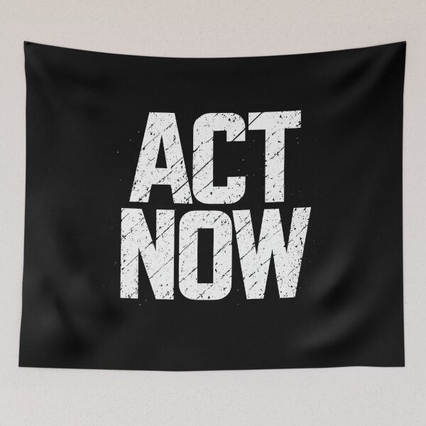 Item preview, Act Now designed and sold by SignumShop.