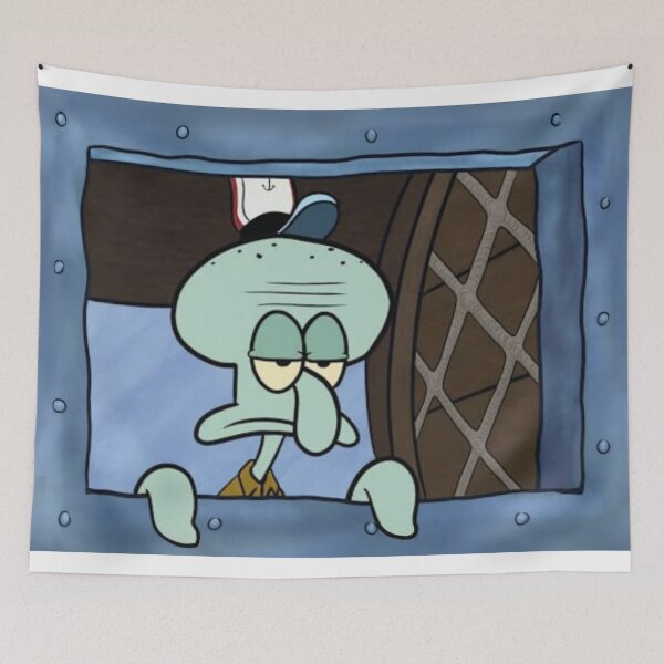 Item preview, Spongebob Squidward Window designed and sold by SolarOdd.