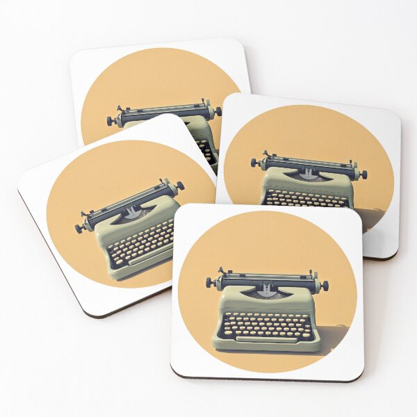 Item preview, Vintage Typewriter – Minimalist Retro Writing Machine designed and sold by ForeverPrintsOK.