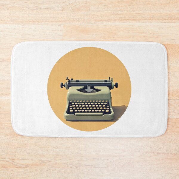 Item preview, Vintage Typewriter – Minimalist Retro Writing Machine designed and sold by ForeverPrintsOK.