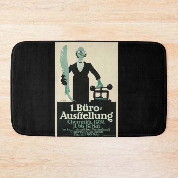 Item preview, Vintage 1912 Chemnitz Office Exhibition Poster | Art Nouveau Style | Historical German Advertising Print | Unique Wall Decor designed and sold by artofuniverse.