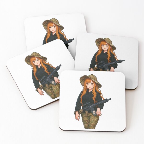 Item preview, Halloween machine gun Girl designed and sold by RAWLIFEGRAPHIC.