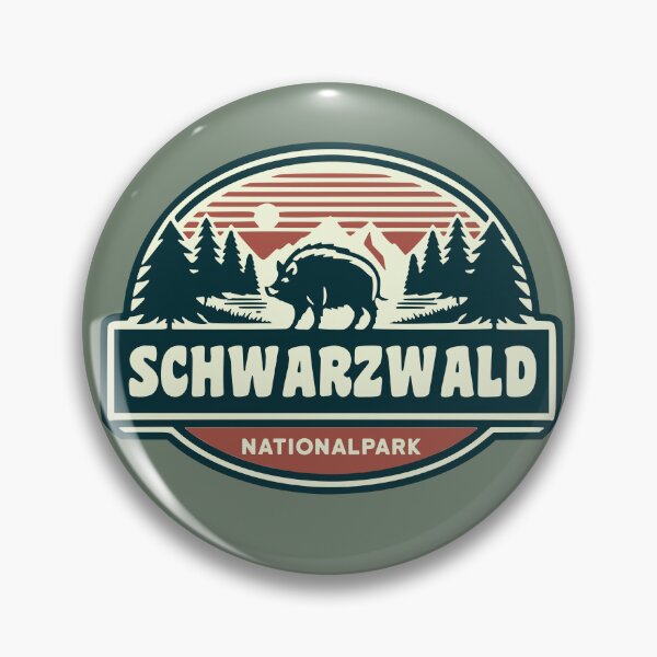 Artikelvorschau, Schwarzwald Nationalpark – Vintage Schwarzwald-Design entworfen und verkauft von Geokafi.