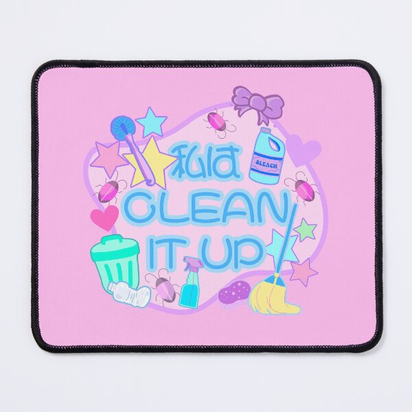 Item preview, Niffty CLEAN IT UP Japanese Kawaii designed and sold by EvergreenRevolt.