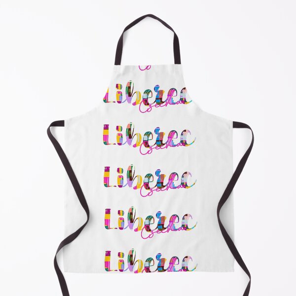Item preview, Liberec, Czechia, Vibrant Abstract City Typography Art designed and sold by Wanderful-roads.