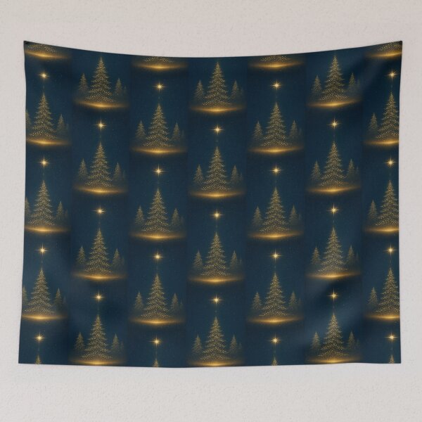Item preview, Glow – Modern Christmas Trees designed and sold by Ewa Miller.