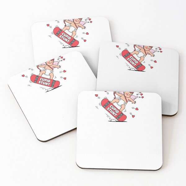 Item preview, Cupid Stunt Skateboard Love Skater Valentine designed and sold by FelixnRobinus.