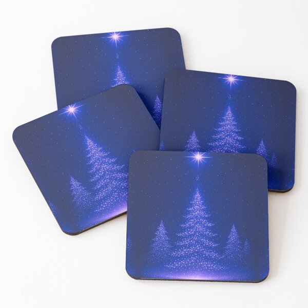 Item preview, Glow – Modern Christmas Trees designed and sold by Ewa Miller.