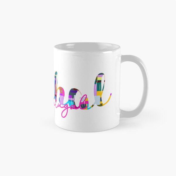 Item preview, Funchal, Portugal, Vibrant Abstract City Typography Art designed and sold by Wanderful-roads.