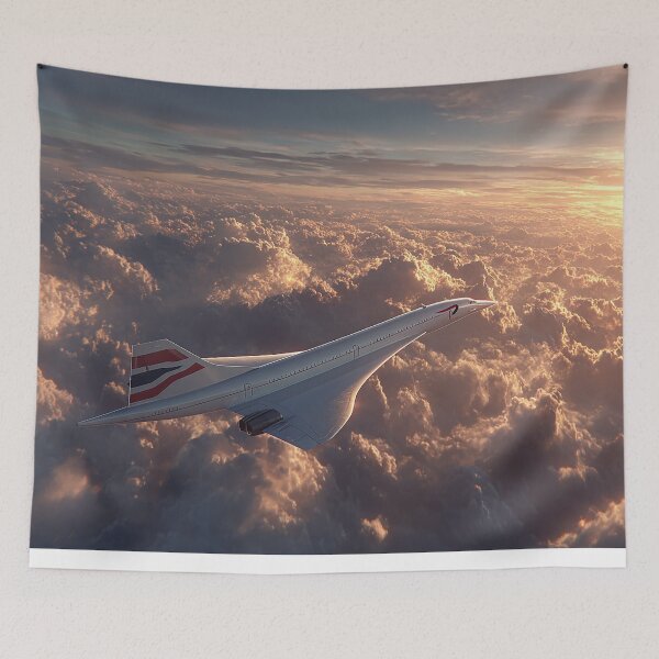 Item preview, British Airways Concorde Above the Clouds designed and sold by Skyframe Aviation.