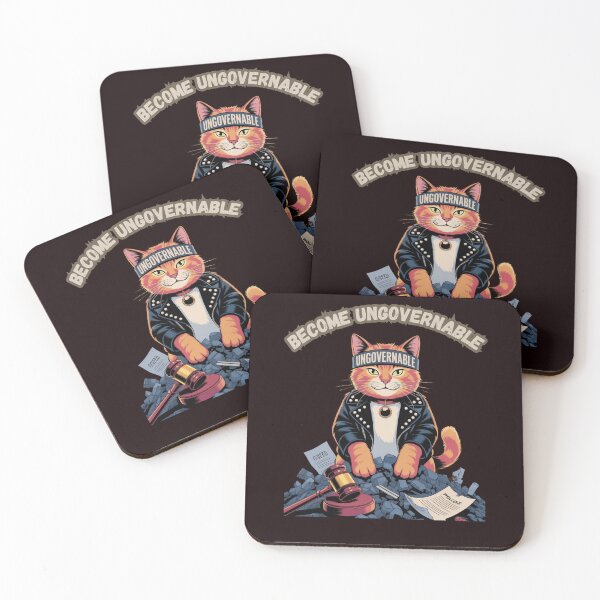 Item preview, Become Ungovernable Cat designed and sold by MA project.