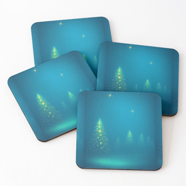 Item preview, Glow – Modern Christmas Trees designed and sold by Ewa Miller.