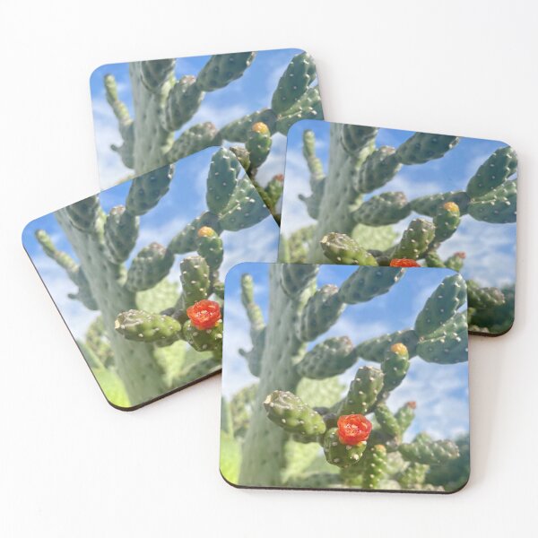 Item preview, Prickly Pear Cactus with Red Fruit designed and sold by TrisaThyme.