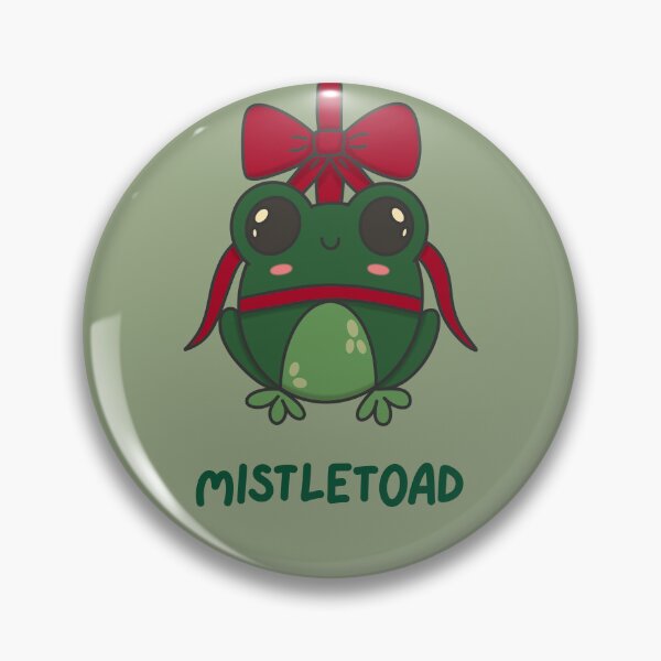 Item preview, Mistletoad designed and sold by WonkyAmpersand.