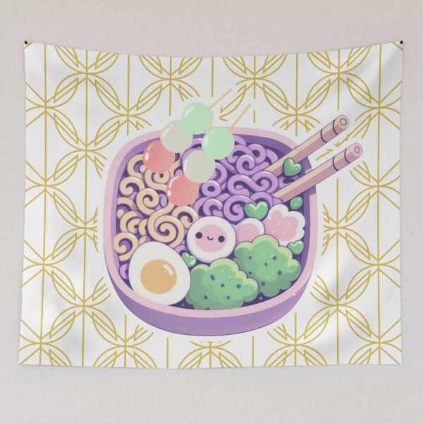 Item preview, Cute Kawaii Ramen Bowl – Adorable Anime Manga Noodle Lover Design designed and sold by Sugar Wisdom .