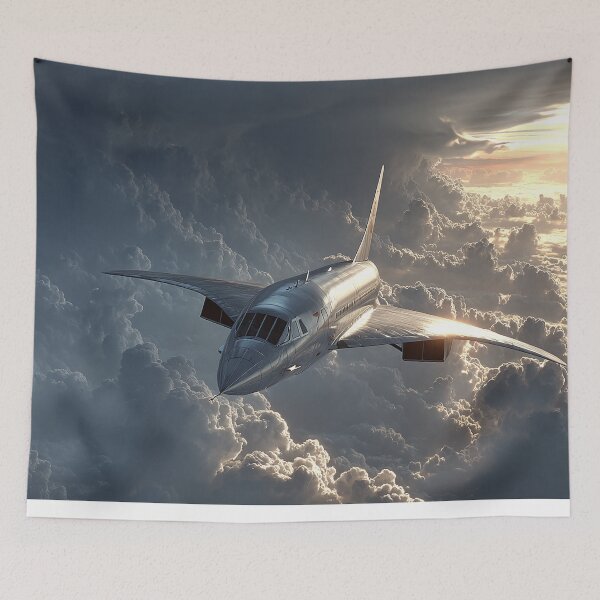 Item preview, Concorde Crossing the Ocean designed and sold by Skyframe Aviation.