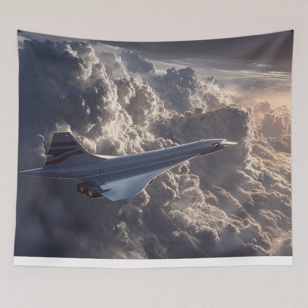 Item preview, Concorde Over the English Channel designed and sold by Skyframe Aviation.