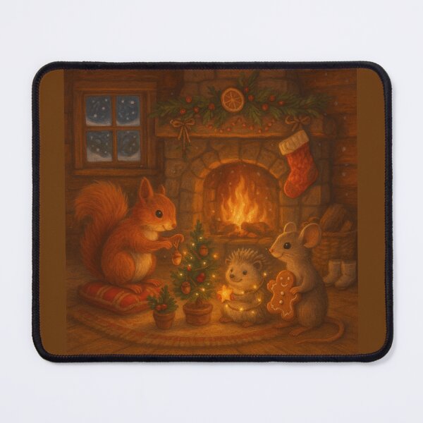 Item preview, Hearthside Christmas – Woodland Friends Gather designed and sold by GeoWild Designs.