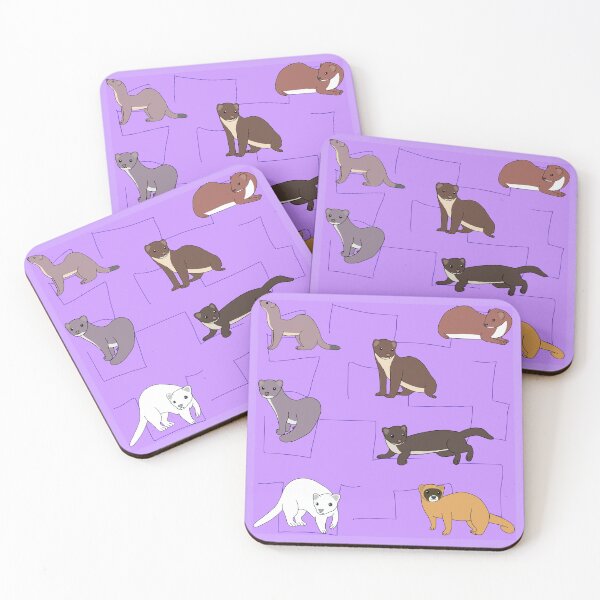 Item preview, Weasels  designed and sold by Leapingdoe.