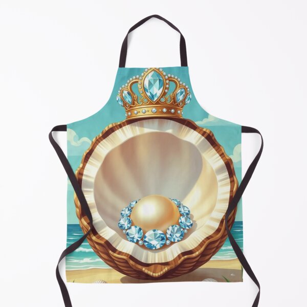 Item preview, Coconut Pearl With A Crown By The Seaside designed and sold by ArtQueen777.